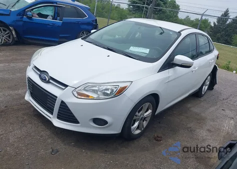 2013 Ford Focus Se из США, поврежденный, VIN 1FADP3F24DL380185